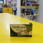 Apcalis-sx Tadalafil 20 mg / 4 Tablets